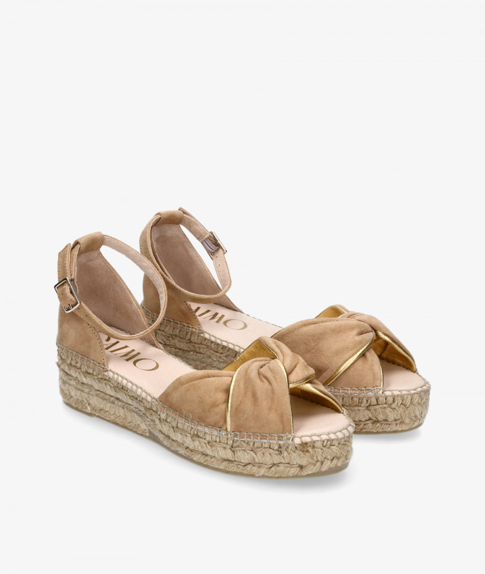 Alpargatas Gaimo  TORGOS en ante camel 