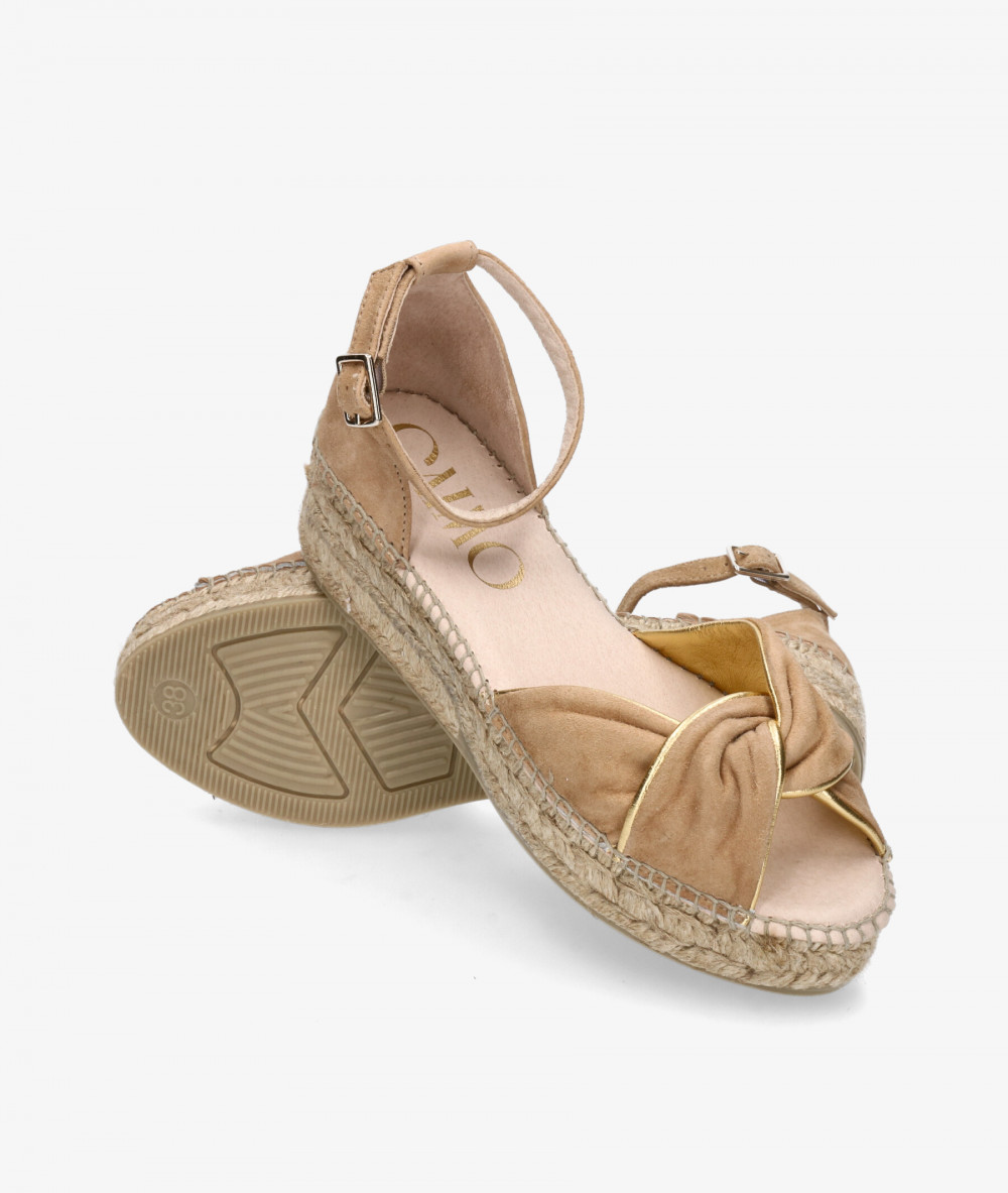 Alpargatas Gaimo  TORGOS en ante camel 