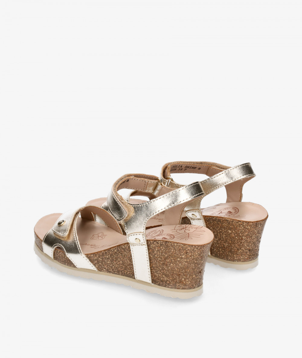 Sandalias Panamá Jack  JULIA  en platino