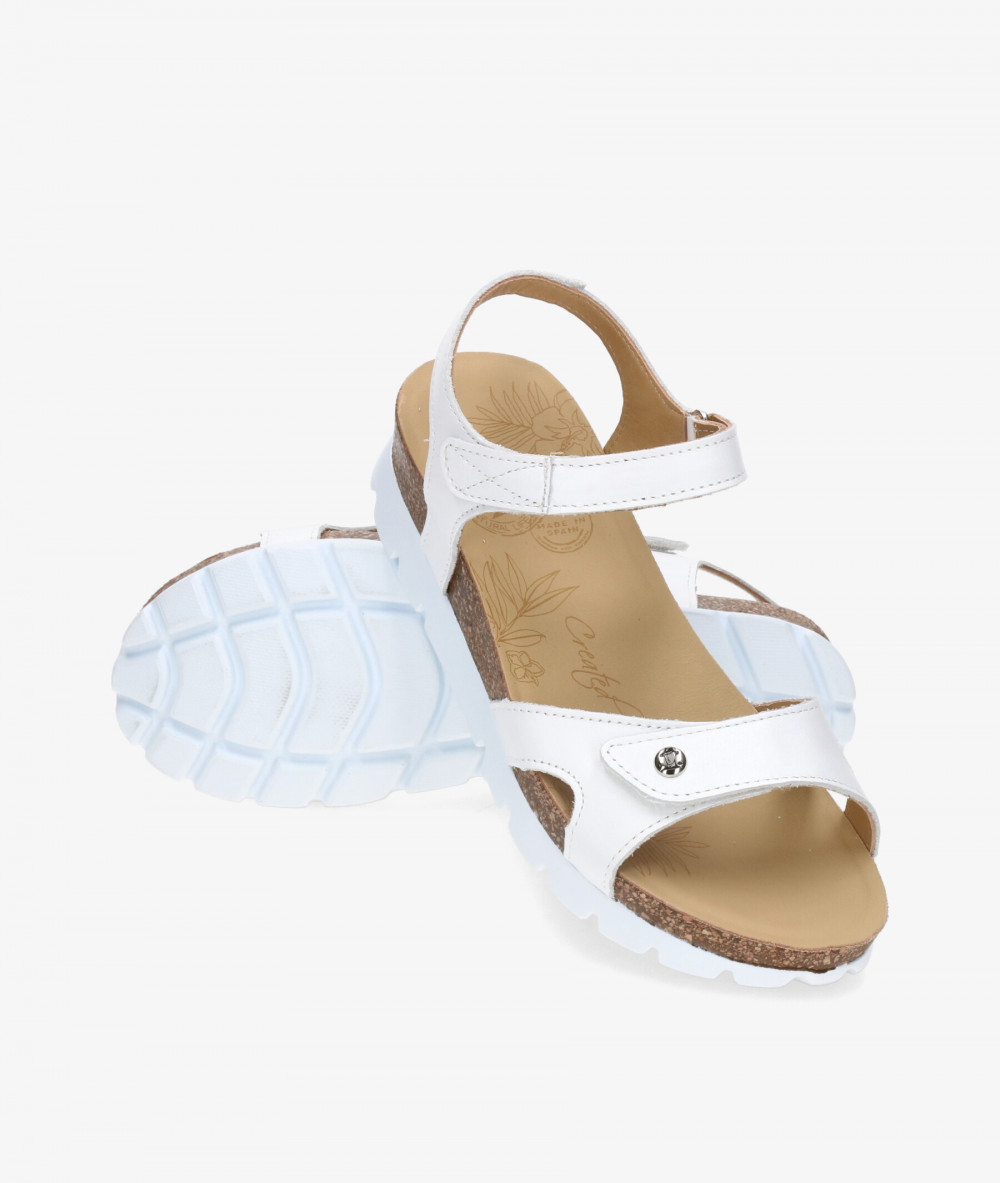 Sandalias Panamá Jack  SULIA en blanco