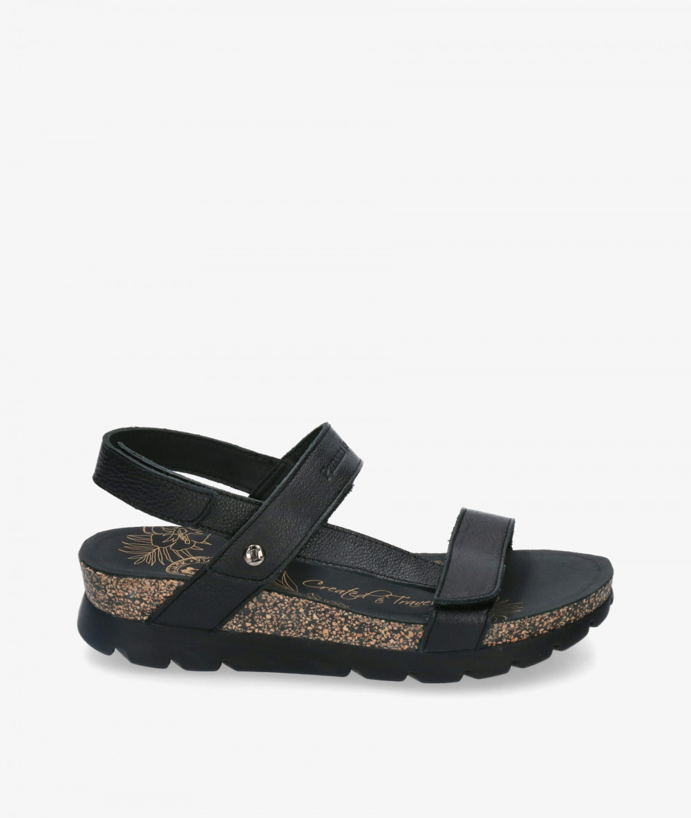 Sandalias Panamá Jack  SELMA en negro