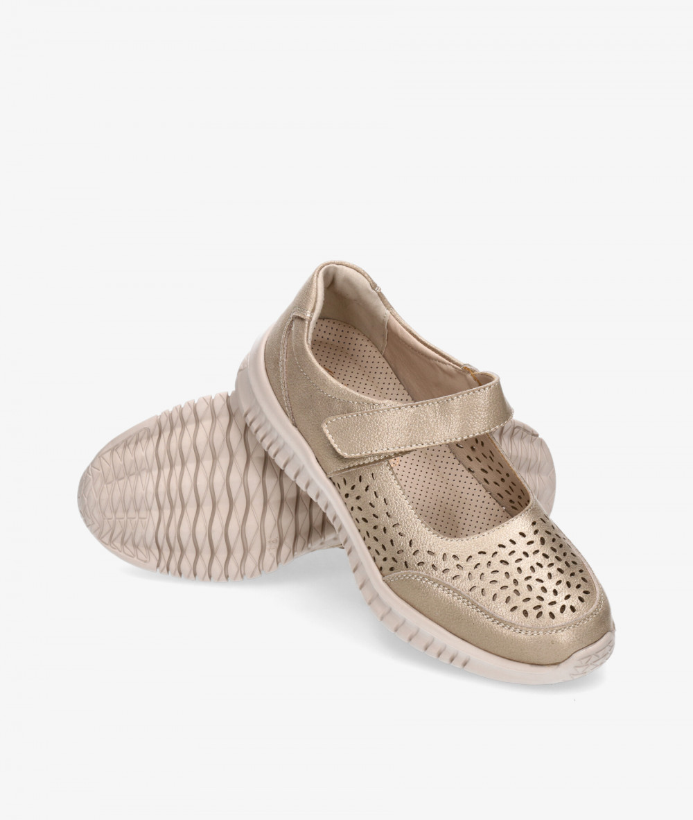 MEGHAN SOFT Comfort shoes 504 in platinum
