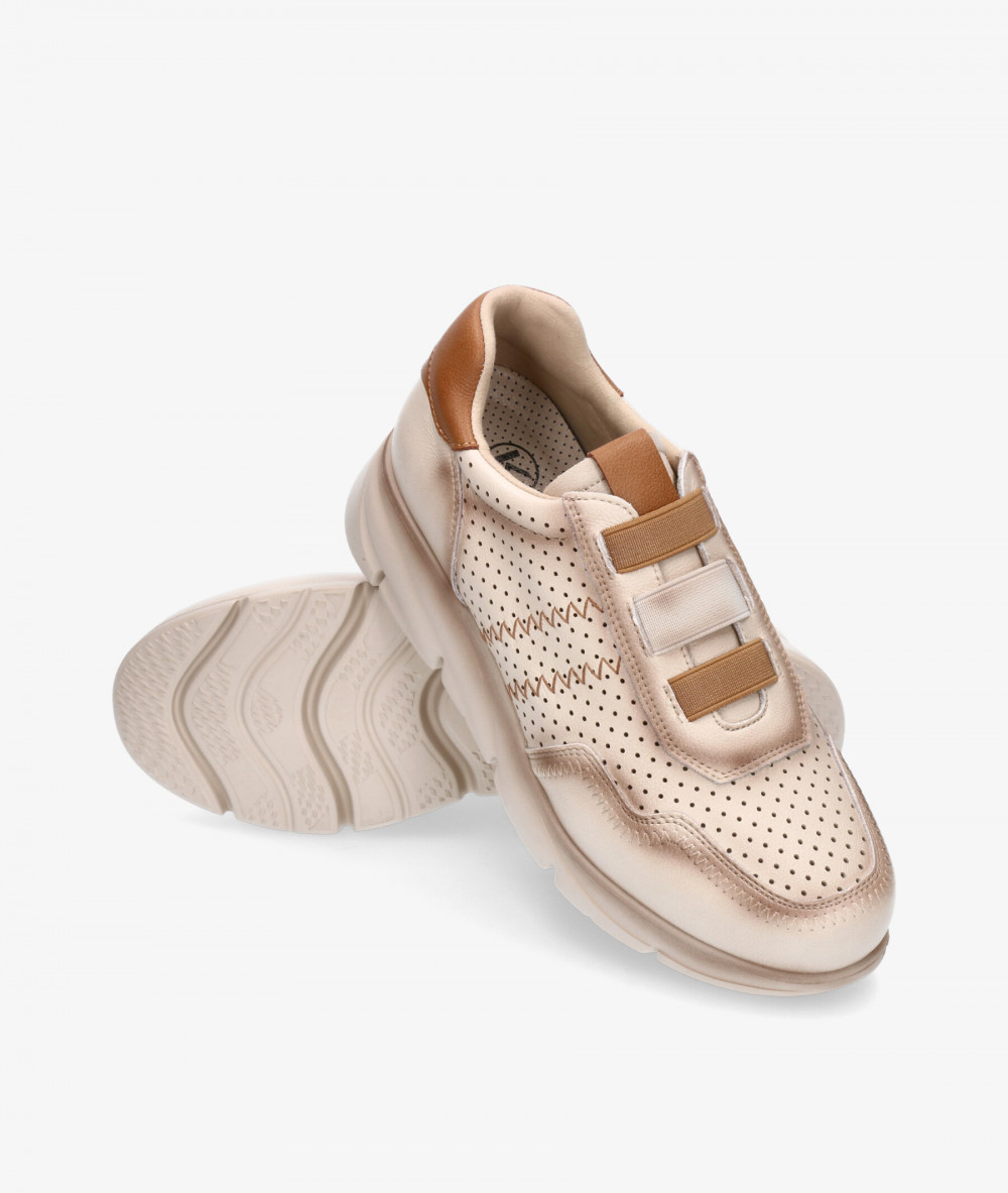 Deportivos MEGHAN SOFT  186 en beige