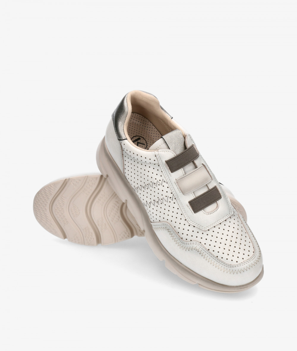 Deportivos MEGHAN SOFT  186 en blanco