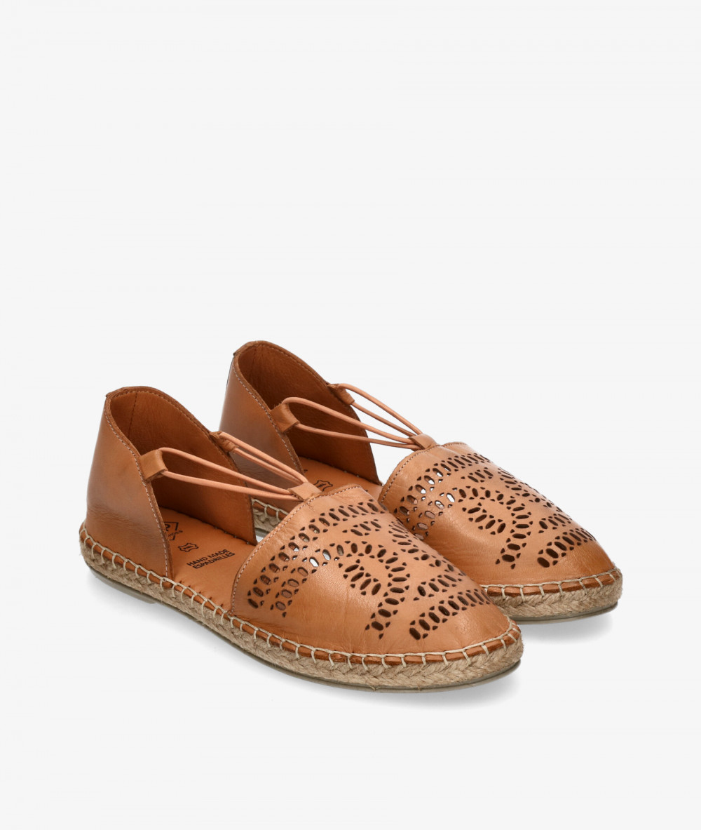 Alpargatas pabloochoa.shoes  NORA en cuero