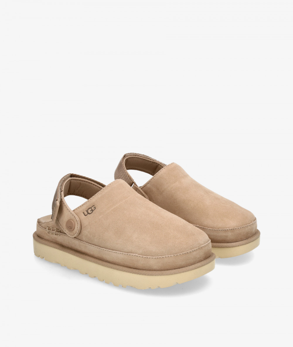 DOBLE PISO UGG GOLDENSTAR CLOG en beige DOBLE PISO UGG GOLDENSTAR CLOG en beige