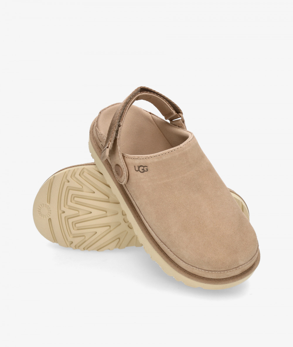 DOBLE PISO UGG GOLDENSTAR CLOG en beige DOBLE PISO UGG GOLDENSTAR CLOG en beige