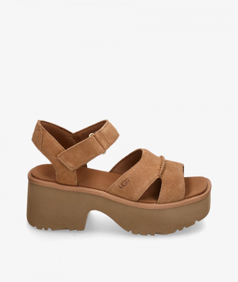 Sandalias UGG  NEW HEIGHTS UNKLE STRAP en serraje cuero Sandalias UGG  NEW HEIGHTS UNKLE STRAP en serraje cuero