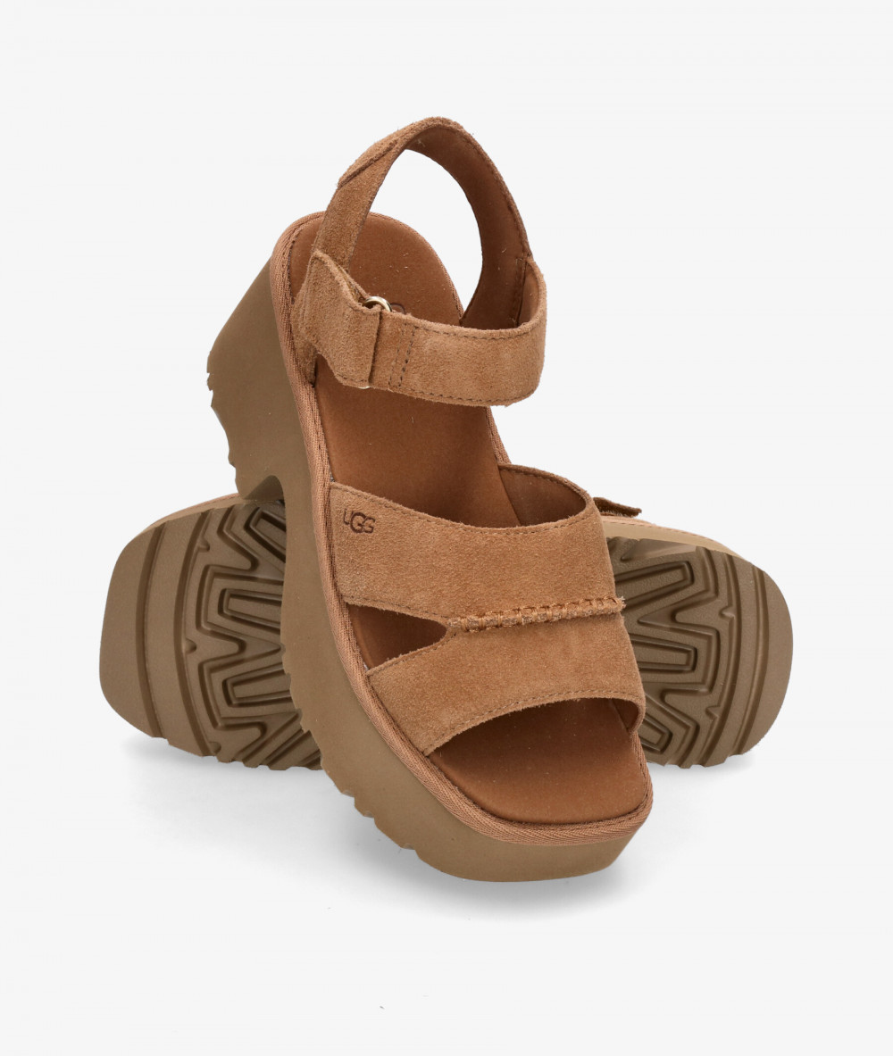 Sandalias UGG  NEW HEIGHTS UNKLE STRAP en serraje cuero Sandalias UGG  NEW HEIGHTS UNKLE STRAP en serraje cuero
