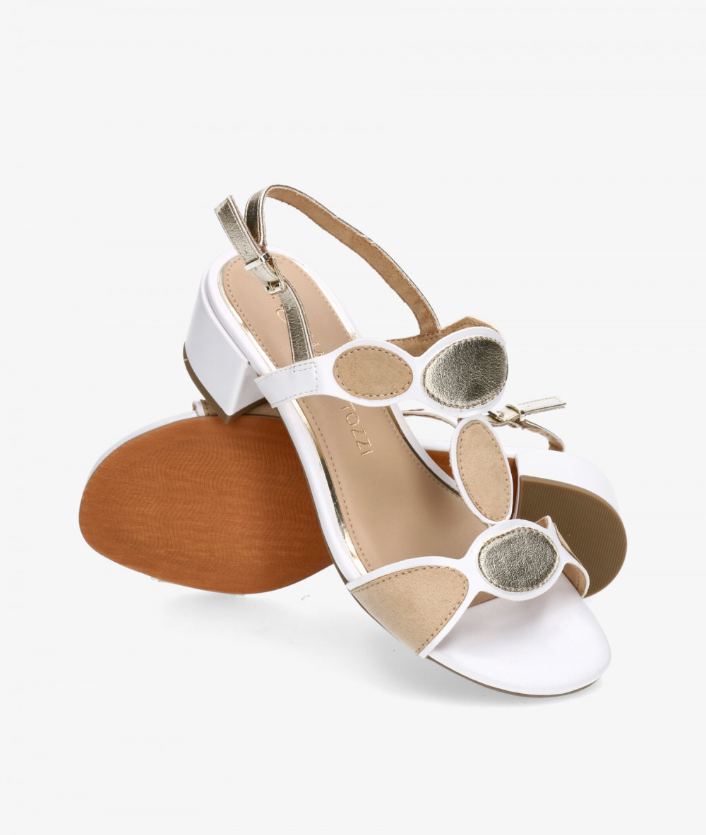 Sandalias MARCO TOZZI  2/28231/24 en blanco Sandalias MARCO TOZZI  2/28231/24 en blanco