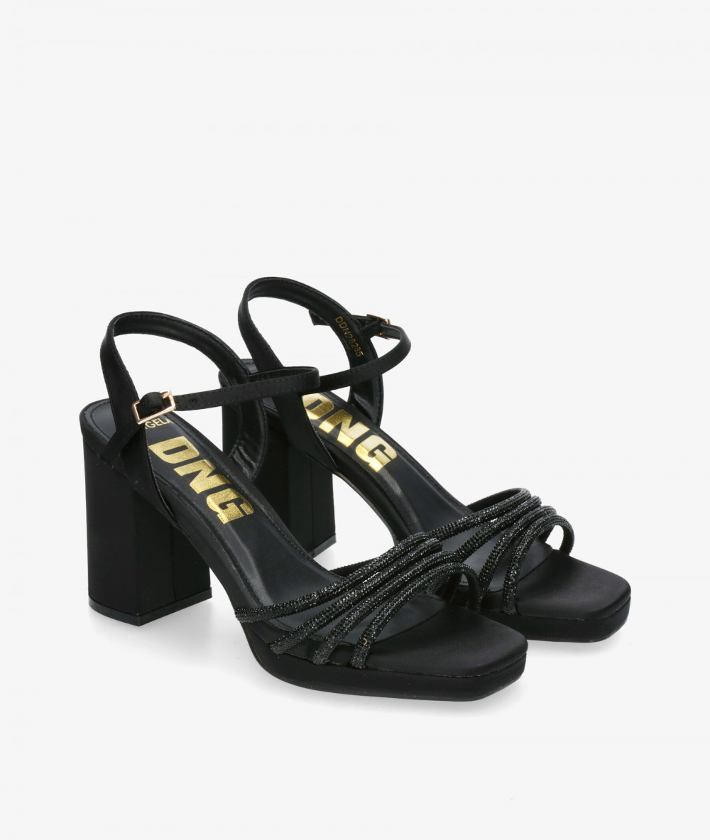 Sandalias D'angela  28285 en negro Sandalias D'angela  28285 en negro