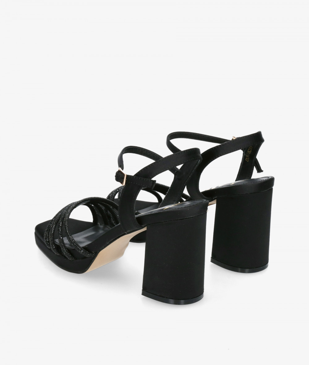 Sandalias D'angela  28285 en negro Sandalias D'angela  28285 en negro