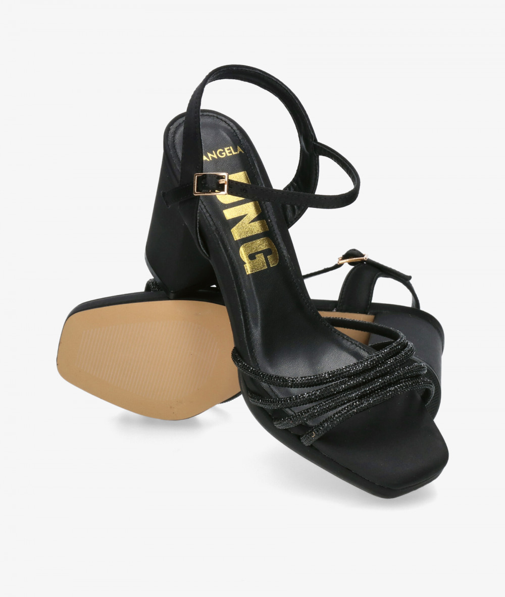 Sandalias D'angela  28285 en negro Sandalias D'angela  28285 en negro