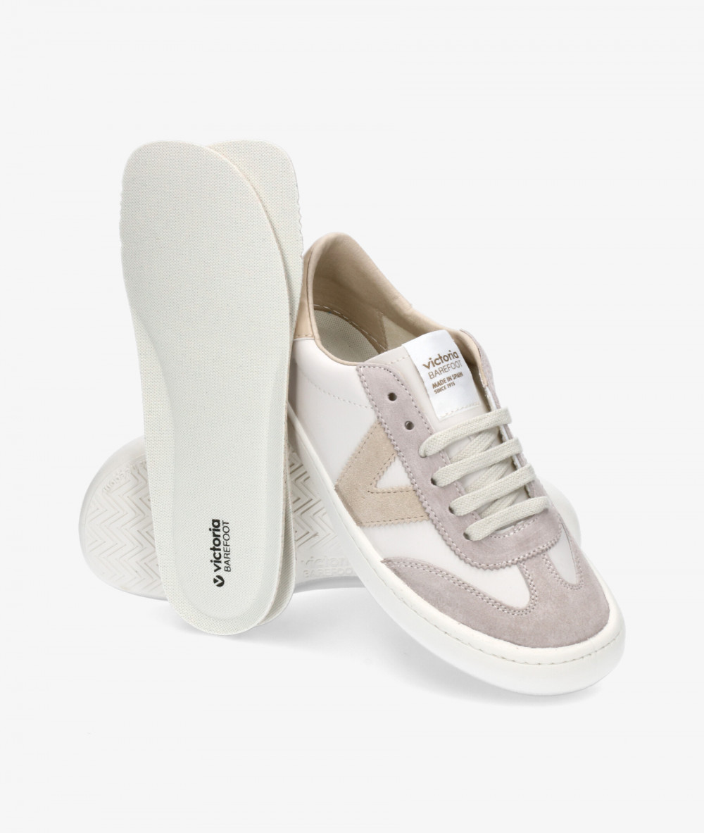 Deportivos Victoria OLMO BAREFOOT en hueso Deportivos Victoria OLMO BAREFOOT en hueso
