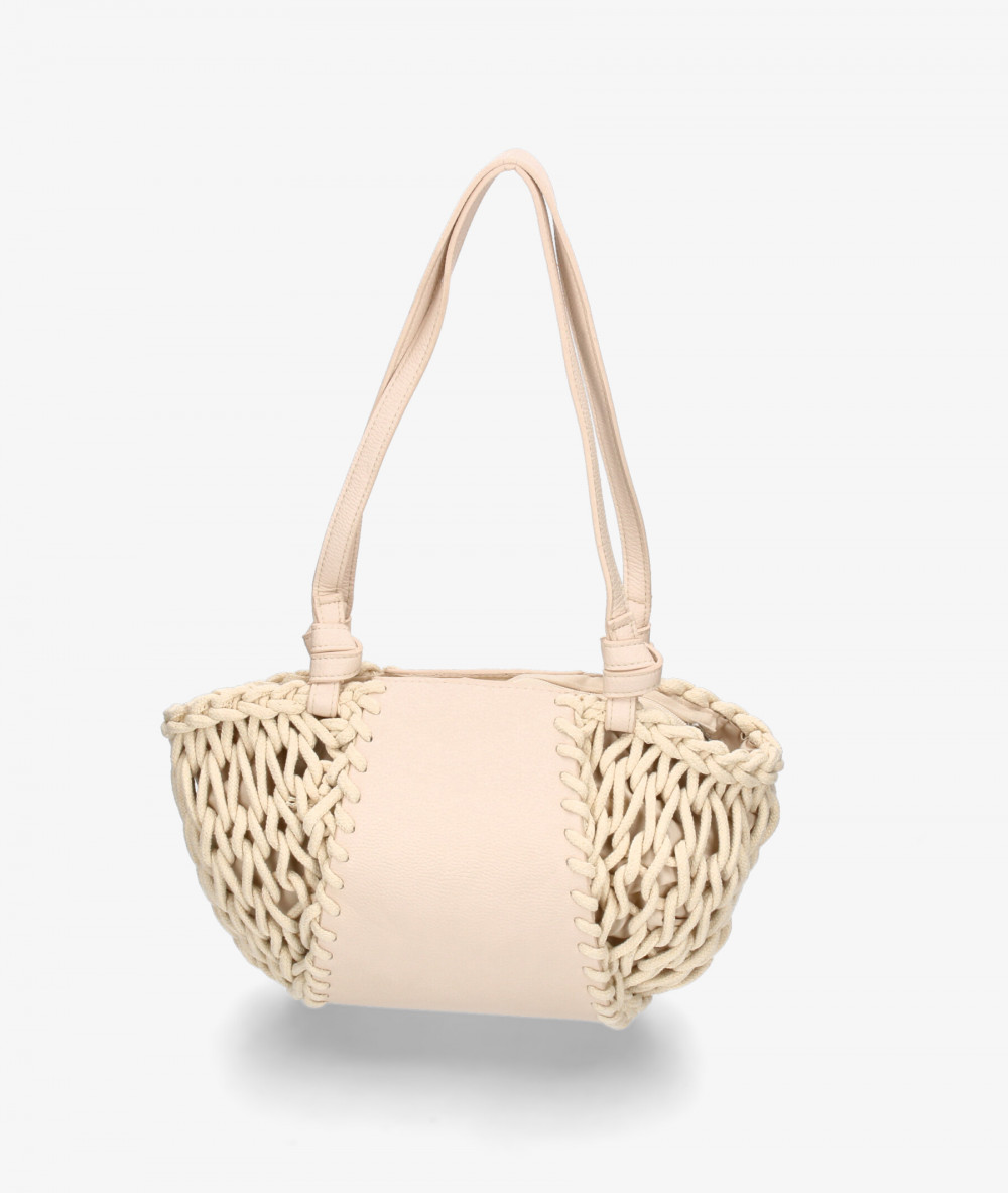 Bolso textil bloom&you SS24-S1014-BG en beige