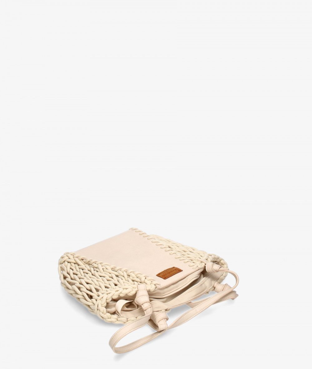 Bolso textil bloom&you SS24-S1014-BG en beige