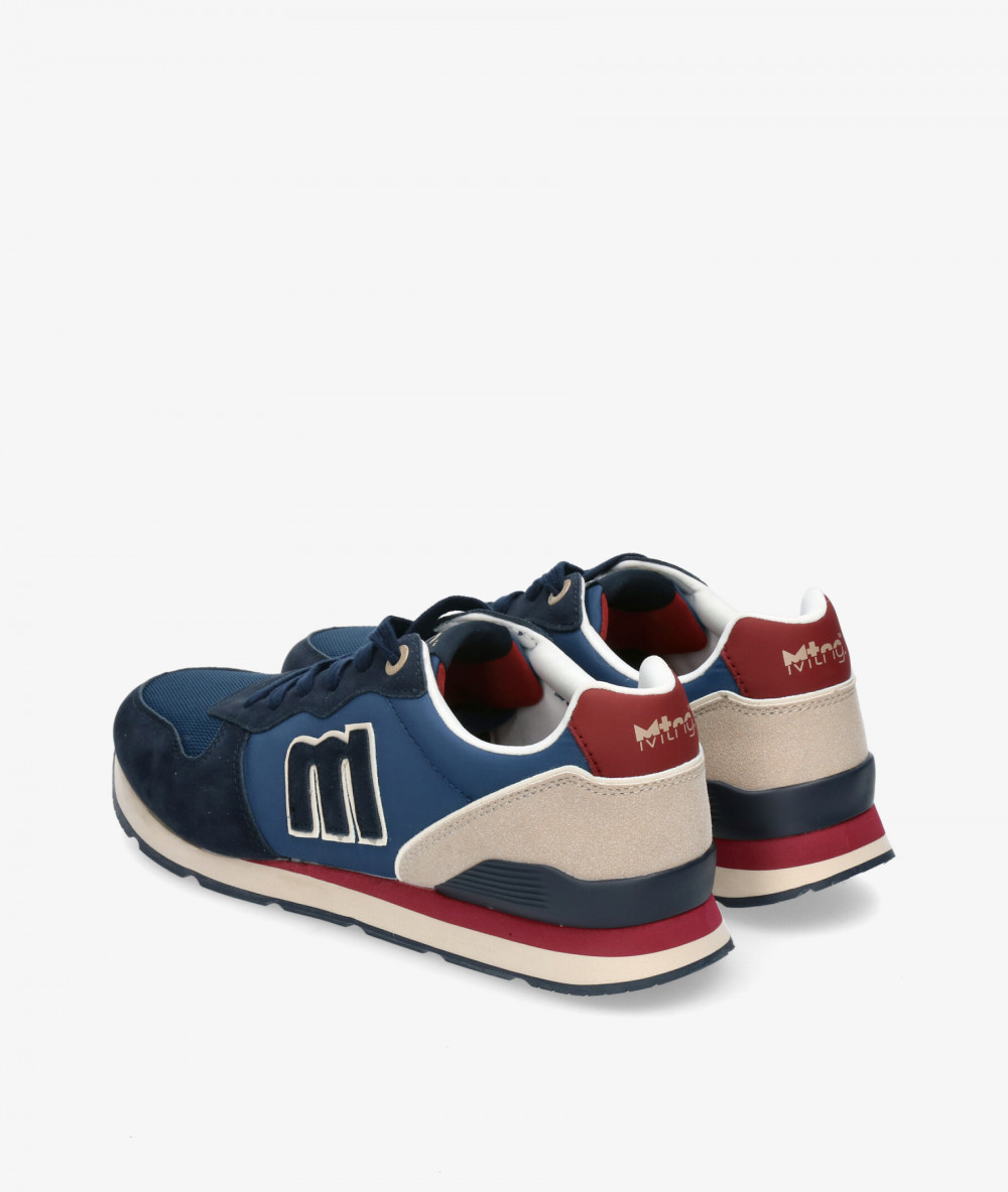 Deportivos Mustang  84467 en azul marino Deportivos Mustang  84467 en azul marino