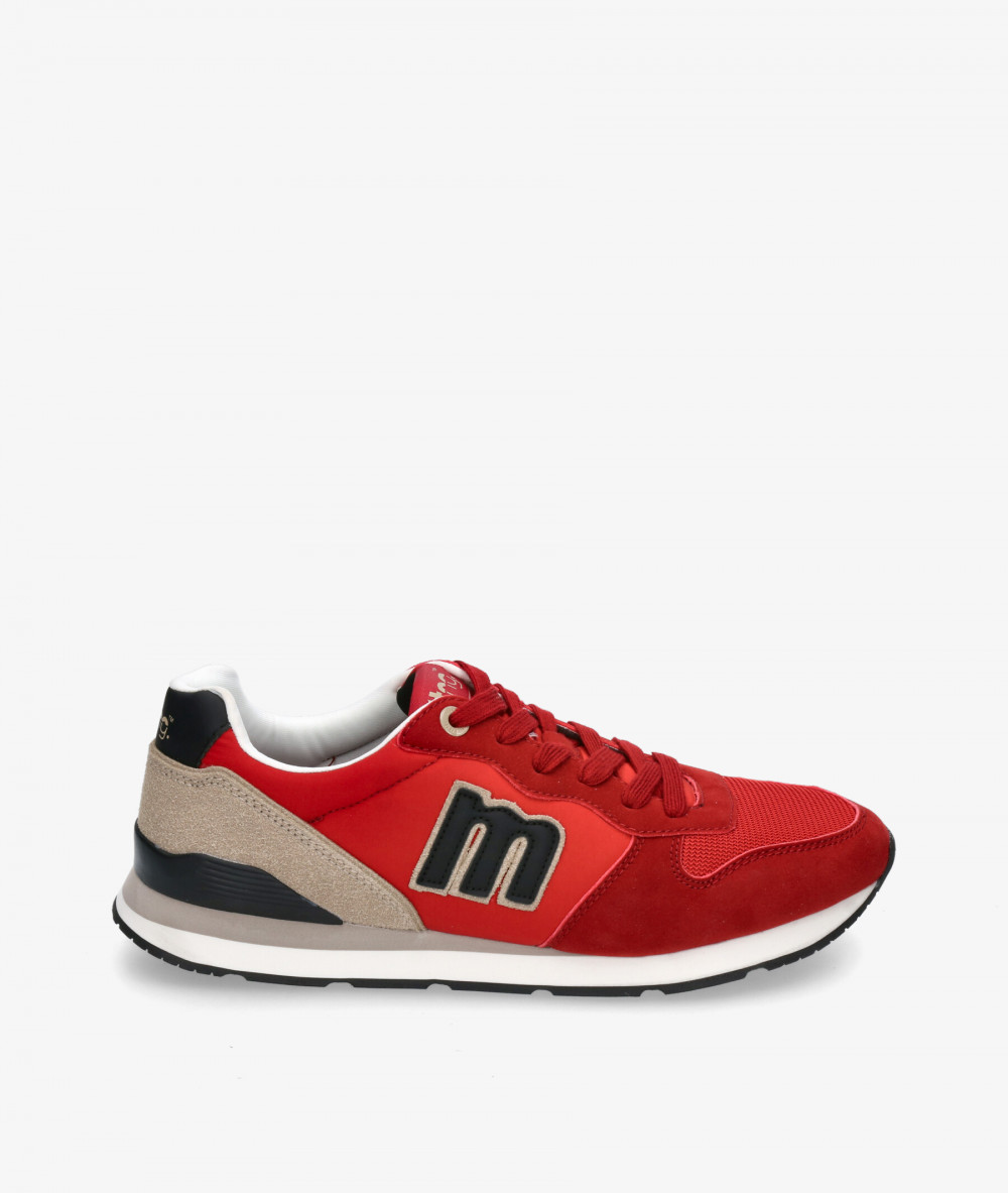 Deportivos Mustang  84467 en rojo Deportivos Mustang  84467 en rojo
