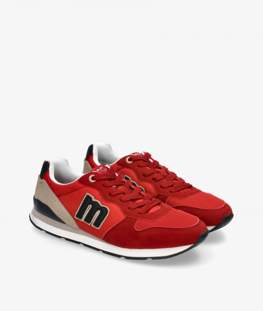 Deportivos Mustang  84467 en rojo Deportivos Mustang  84467 en rojo