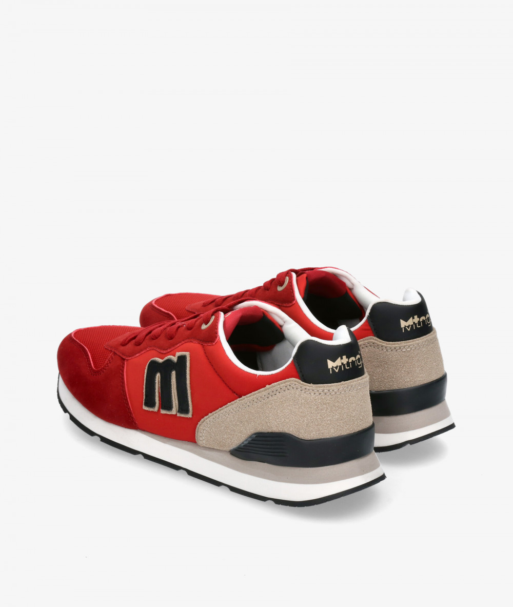 Deportivos Mustang  84467 en rojo Deportivos Mustang  84467 en rojo