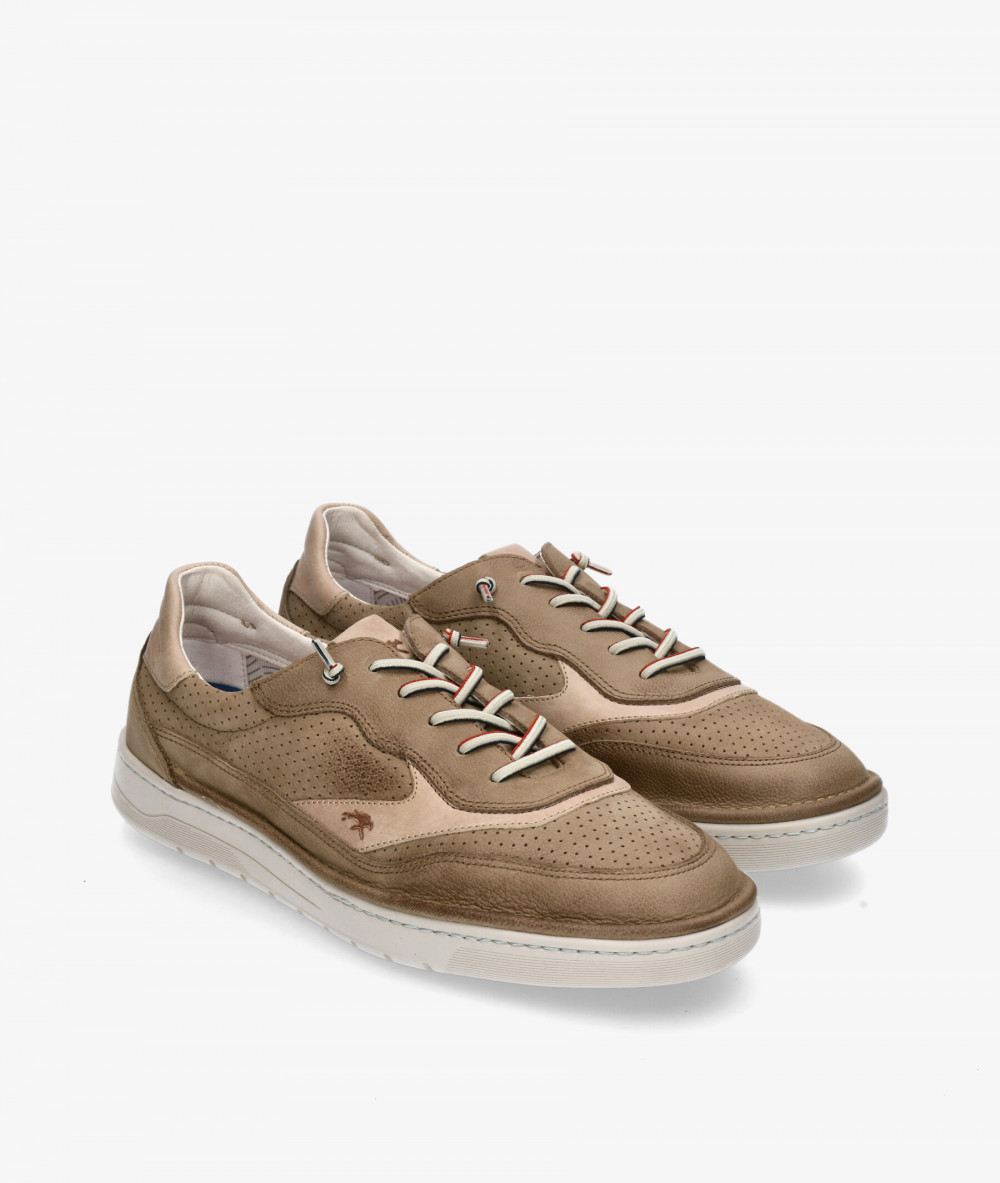 Deportivos Fluchos  F1943 en nobuck taupe Deportivos Fluchos  F1943 en nobuck taupe