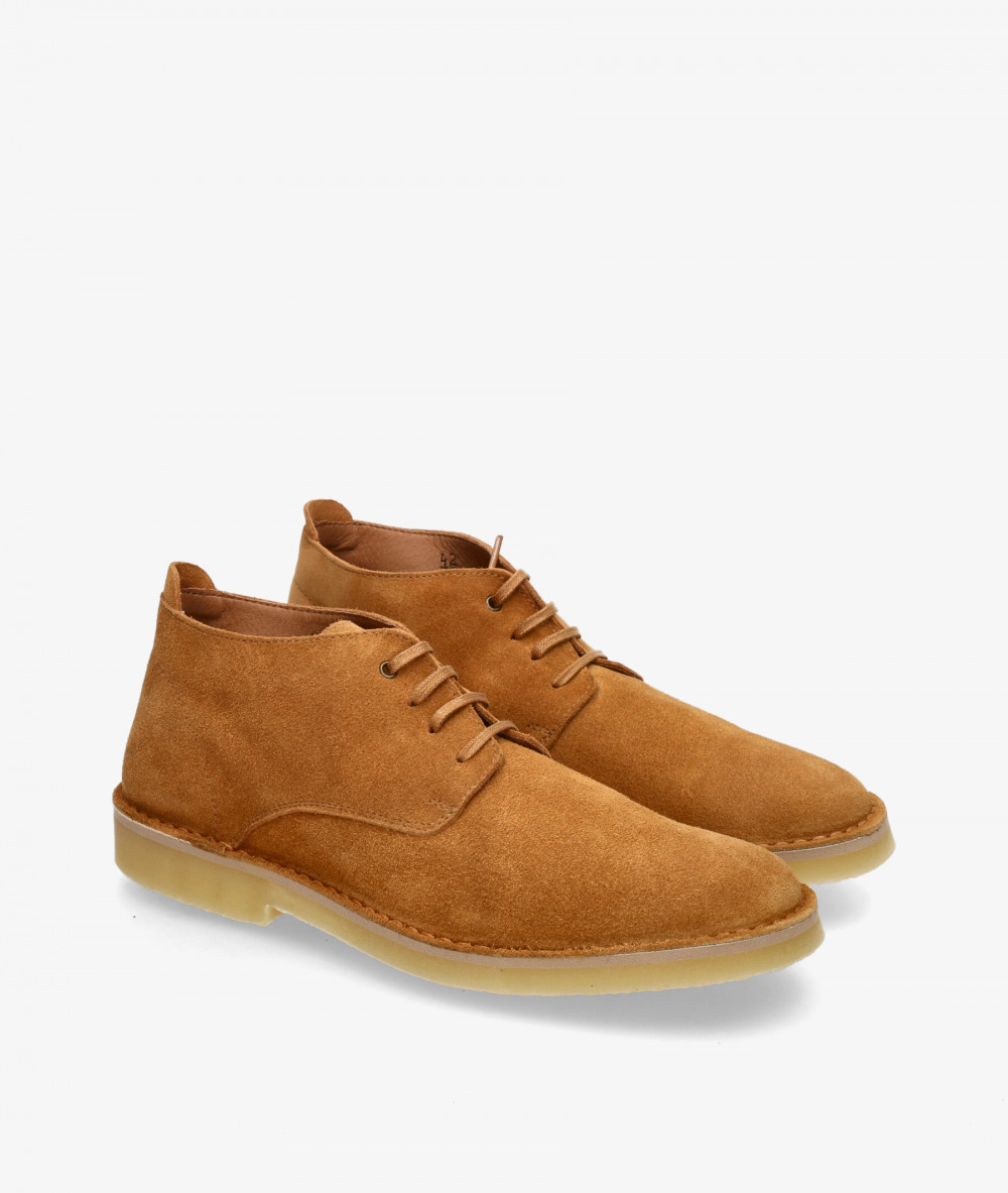 Kénnebec Safari shoes ELCI in leather split suede