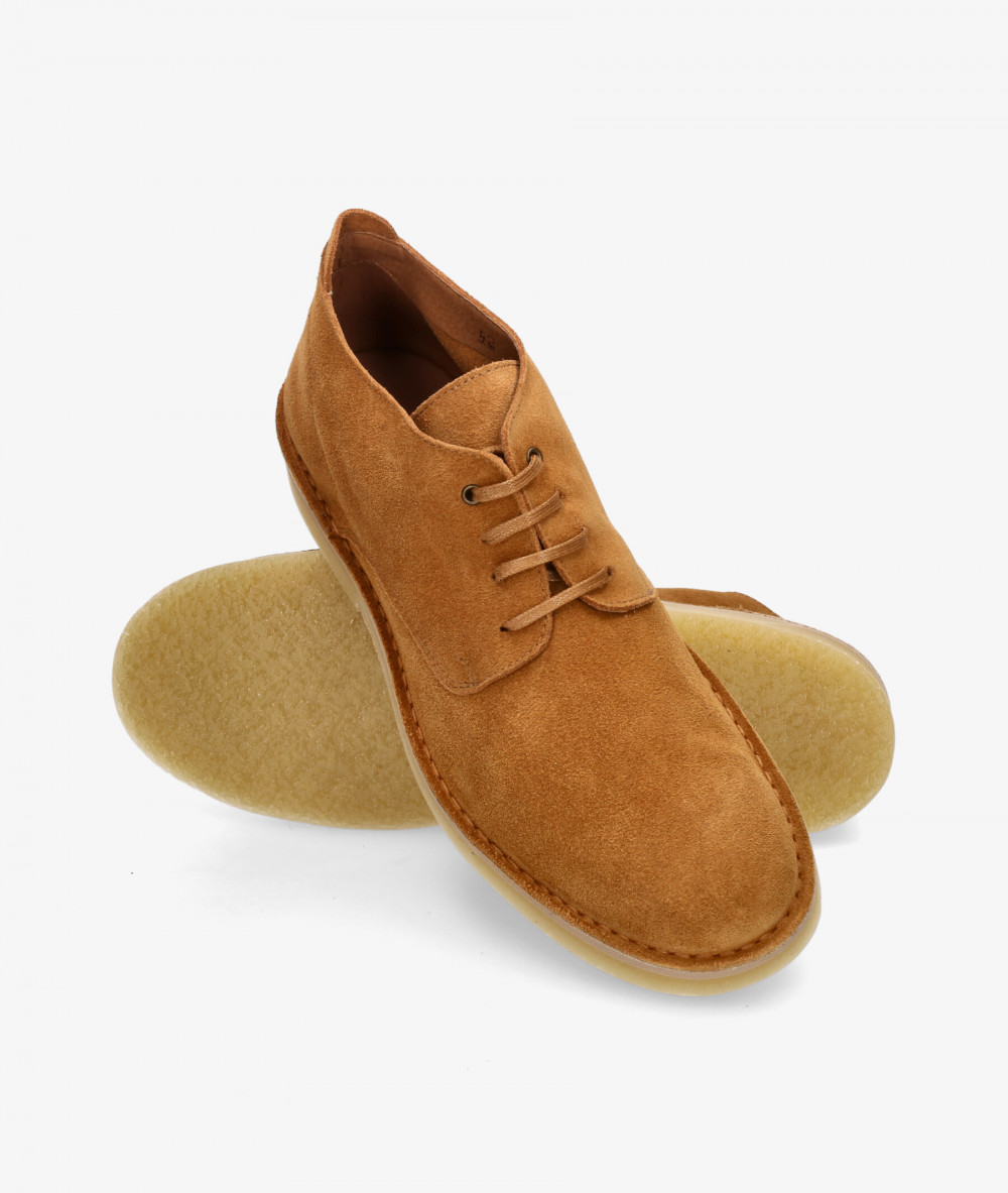 Kénnebec Safari shoes ELCI in leather split suede