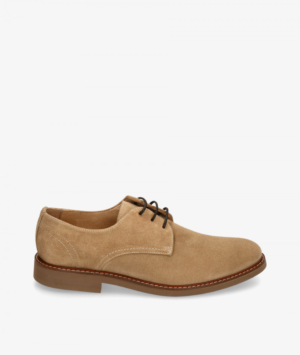 Zapatos de vestir Kénnebec 21990 en serraje taupe Zapatos de vestir Kénnebec 21990 en serraje taupe