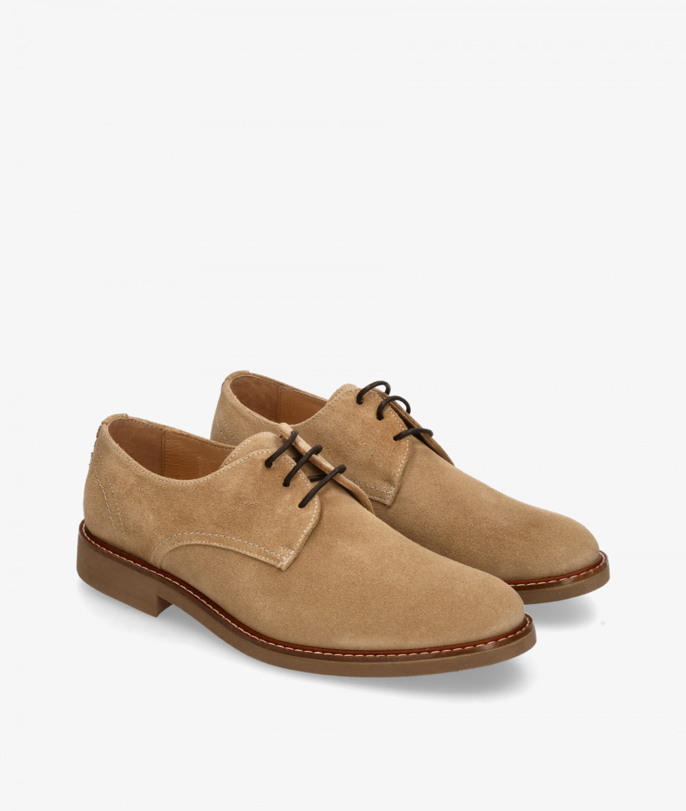 Zapatos de vestir Kénnebec 21990 en serraje taupe Zapatos de vestir Kénnebec 21990 en serraje taupe