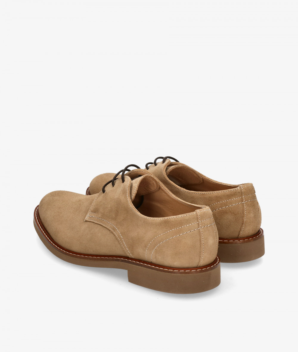 Zapatos de vestir Kénnebec 21990 en serraje taupe Zapatos de vestir Kénnebec 21990 en serraje taupe