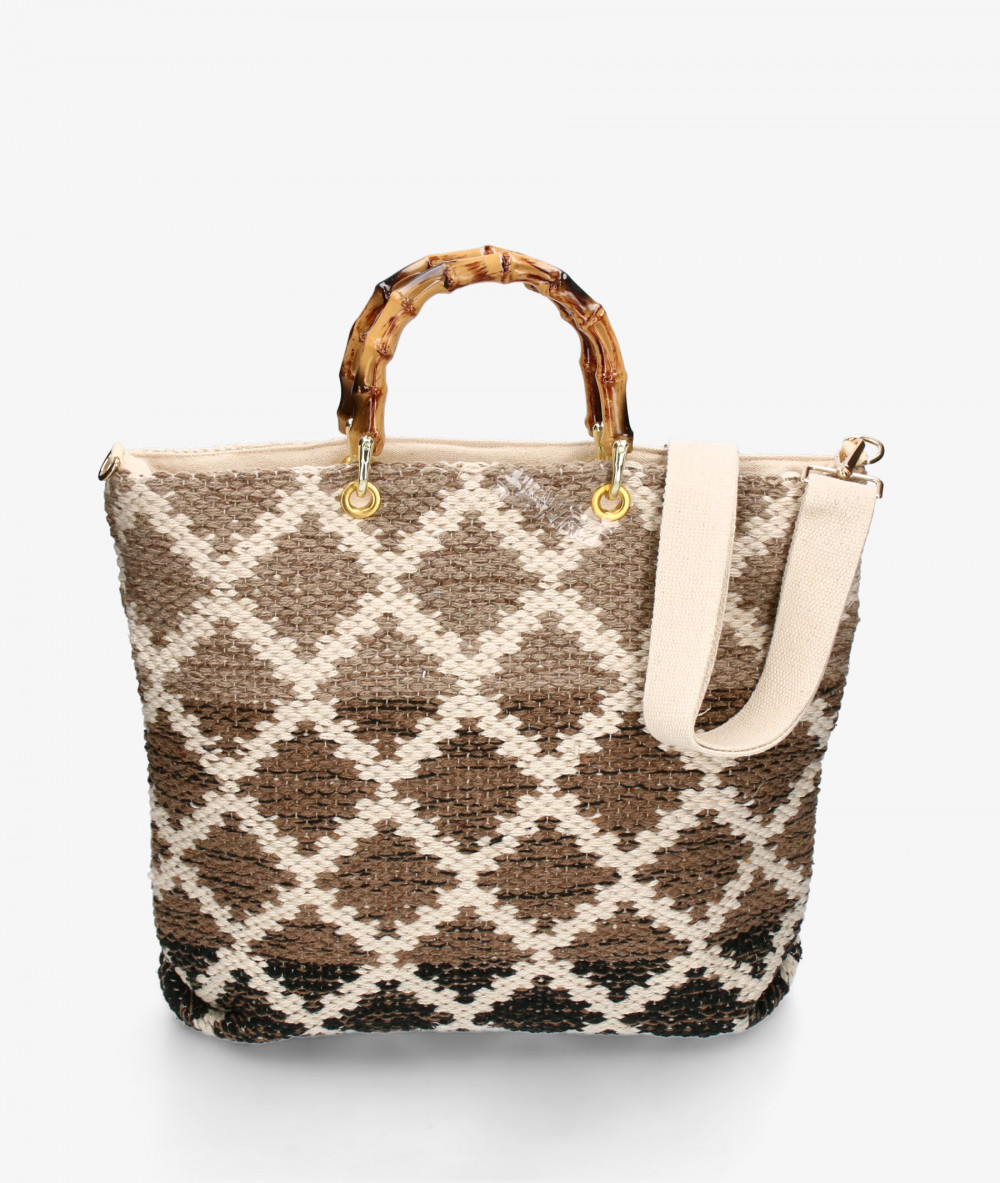 Bolso textil bloom&you NORMA en camel