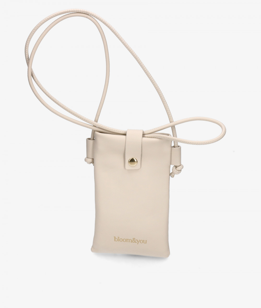 Bolso de piel bloom&you BLOOM CASE en hueso Bolso de piel bloom&you BLOOM CASE en hueso