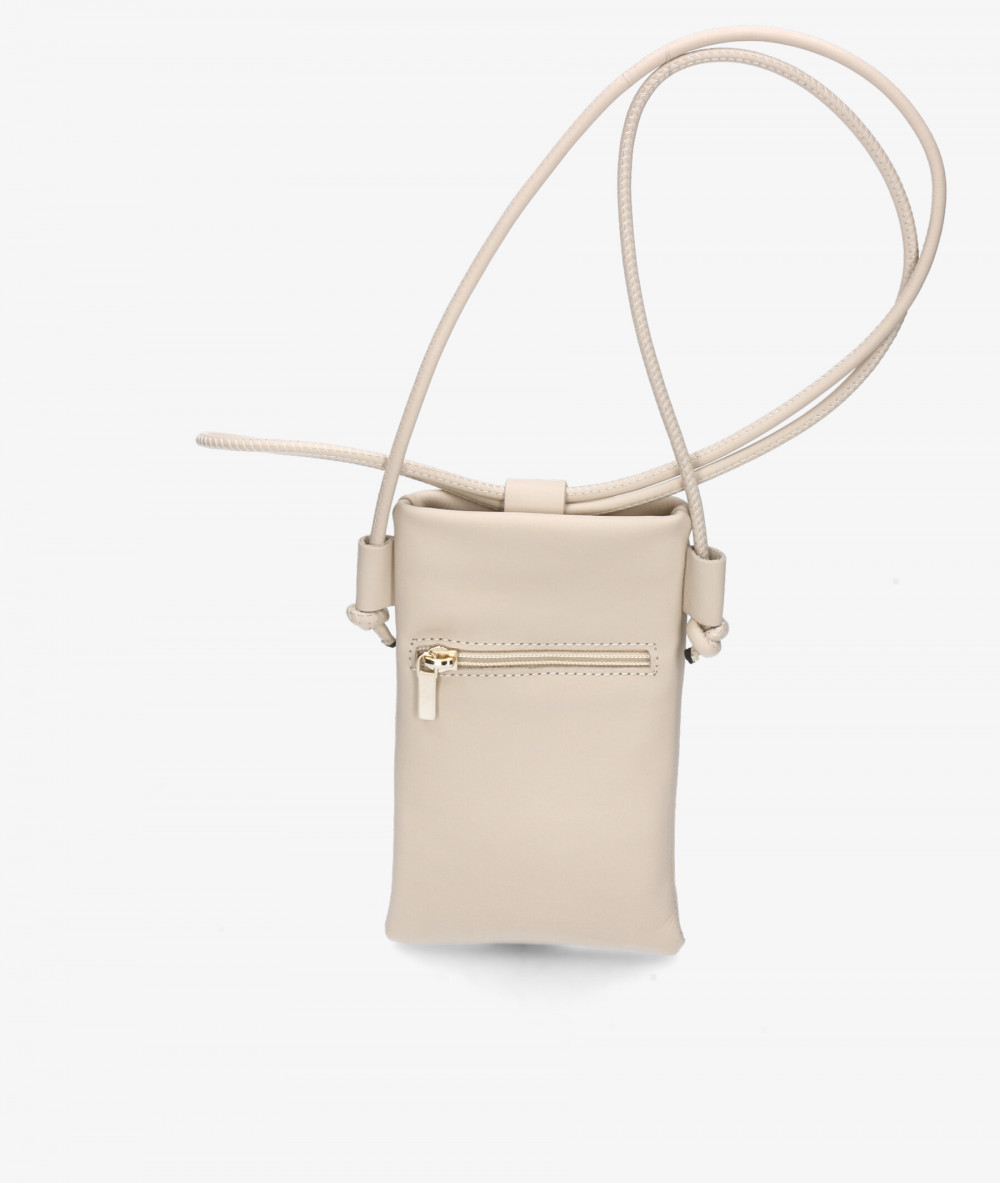Bolso de piel bloom&you BLOOM CASE en hueso Bolso de piel bloom&you BLOOM CASE en hueso