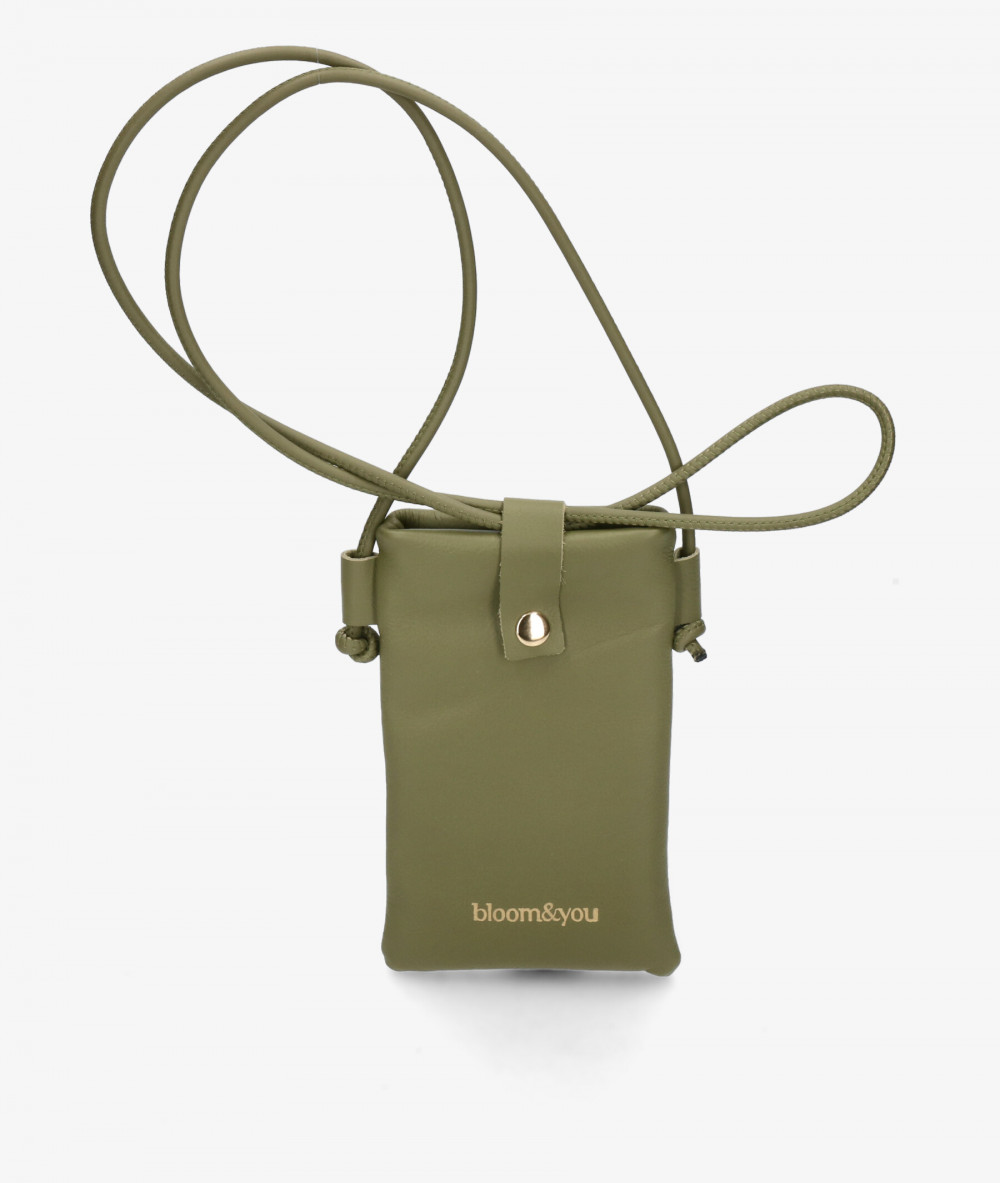 Bolso de piel bloom&you BLOOM CASE en caki Bolso de piel bloom&you BLOOM CASE en caki