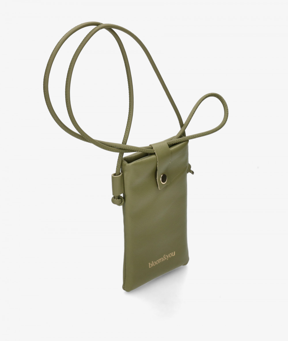 Bolso de piel bloom&you BLOOM CASE en caki Bolso de piel bloom&you BLOOM CASE en caki