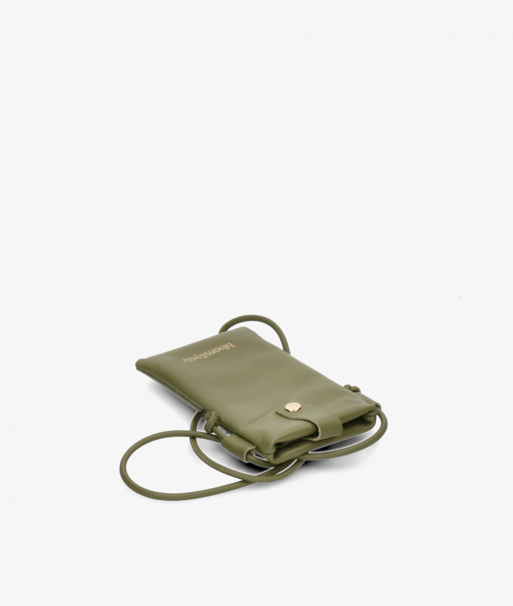 Bolso de piel bloom&you BLOOM CASE en caki Bolso de piel bloom&you BLOOM CASE en caki
