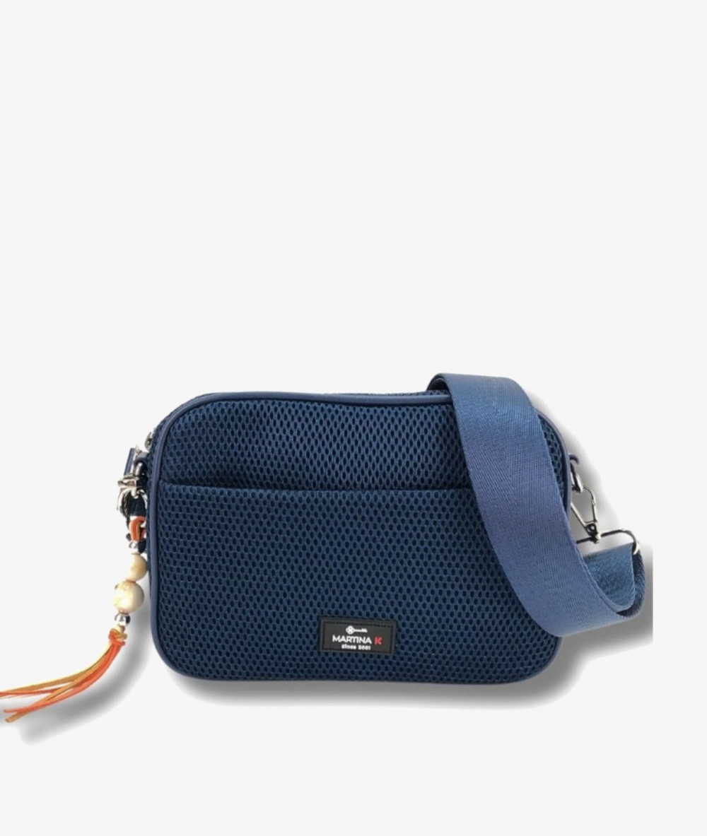 Bolso textil Martina K 7228 en azul marino Bolso textil Martina K 7228 en azul marino