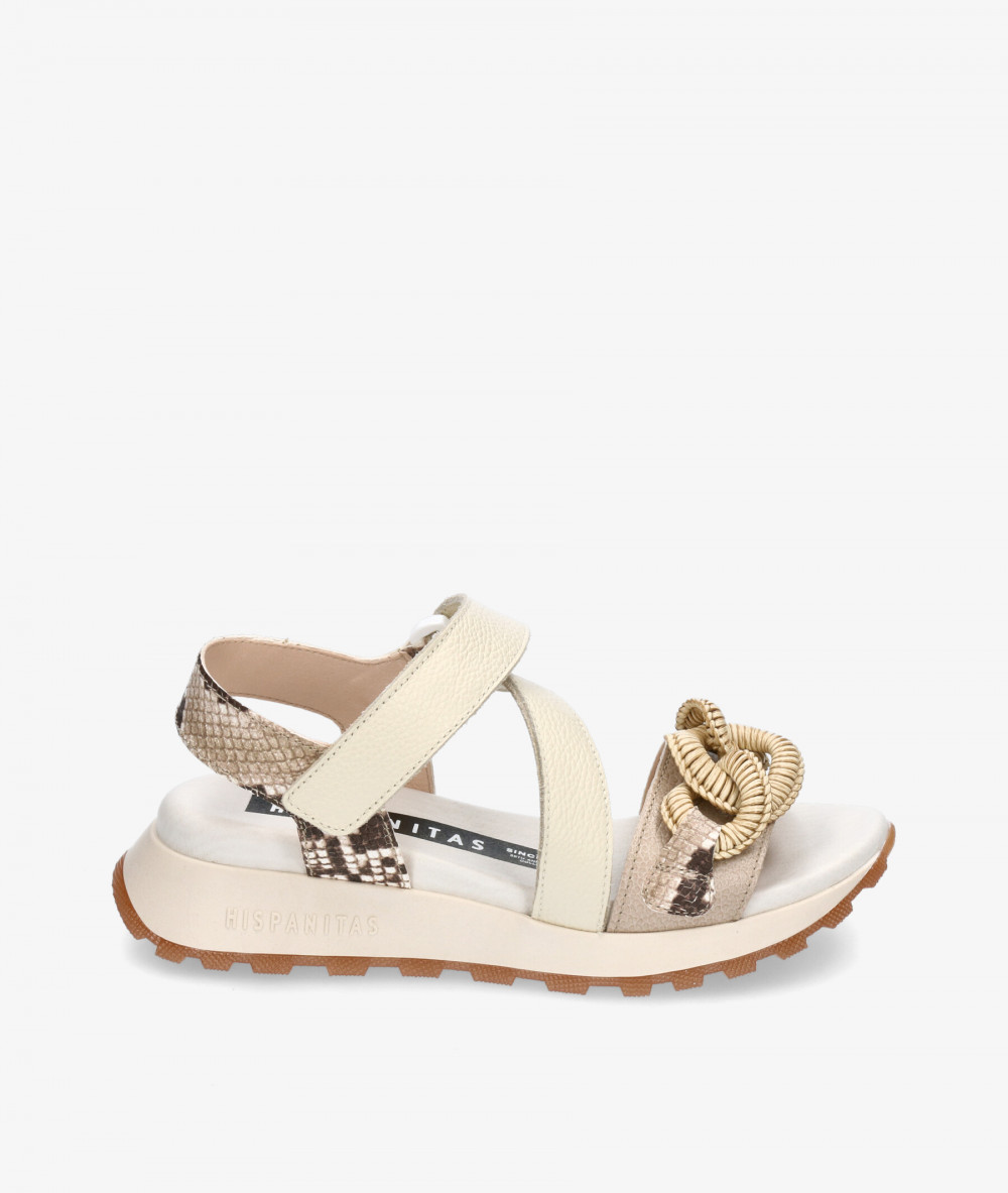 Sandalias Hispanitas  CHV253964 en hueso