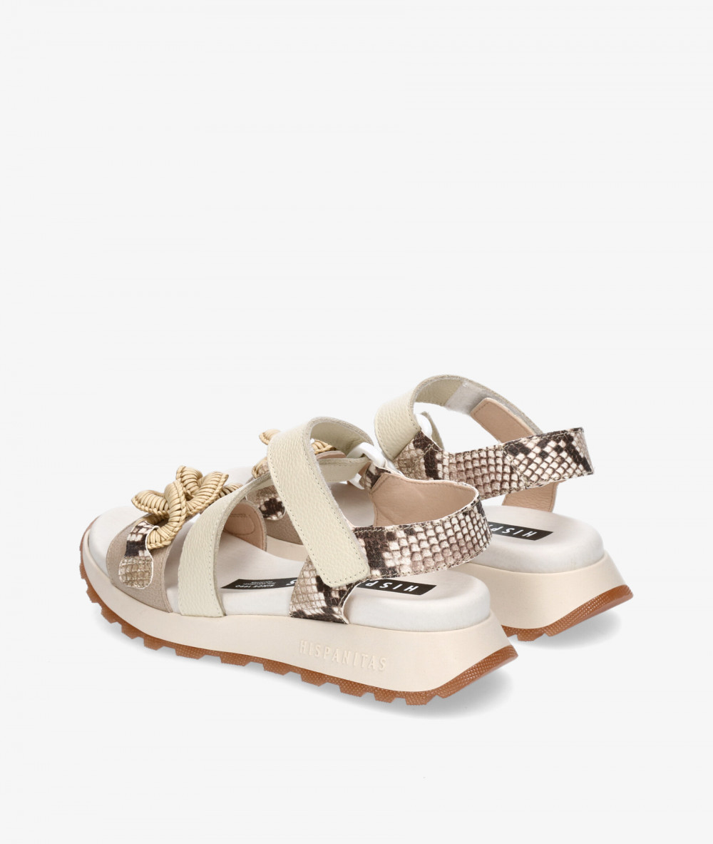 Sandalias Hispanitas  CHV253964 en hueso