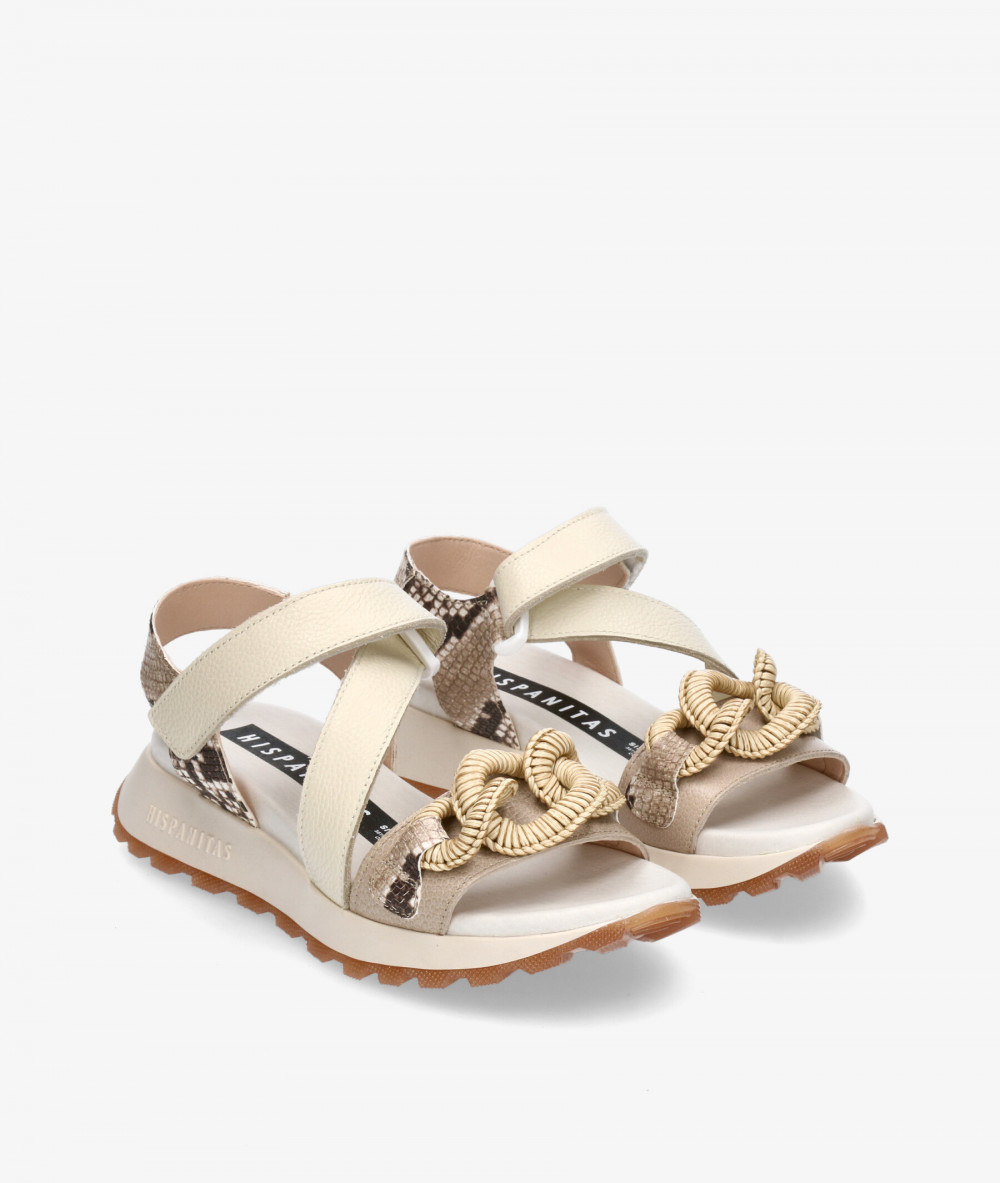 Sandalias Hispanitas  CHV253964 en hueso