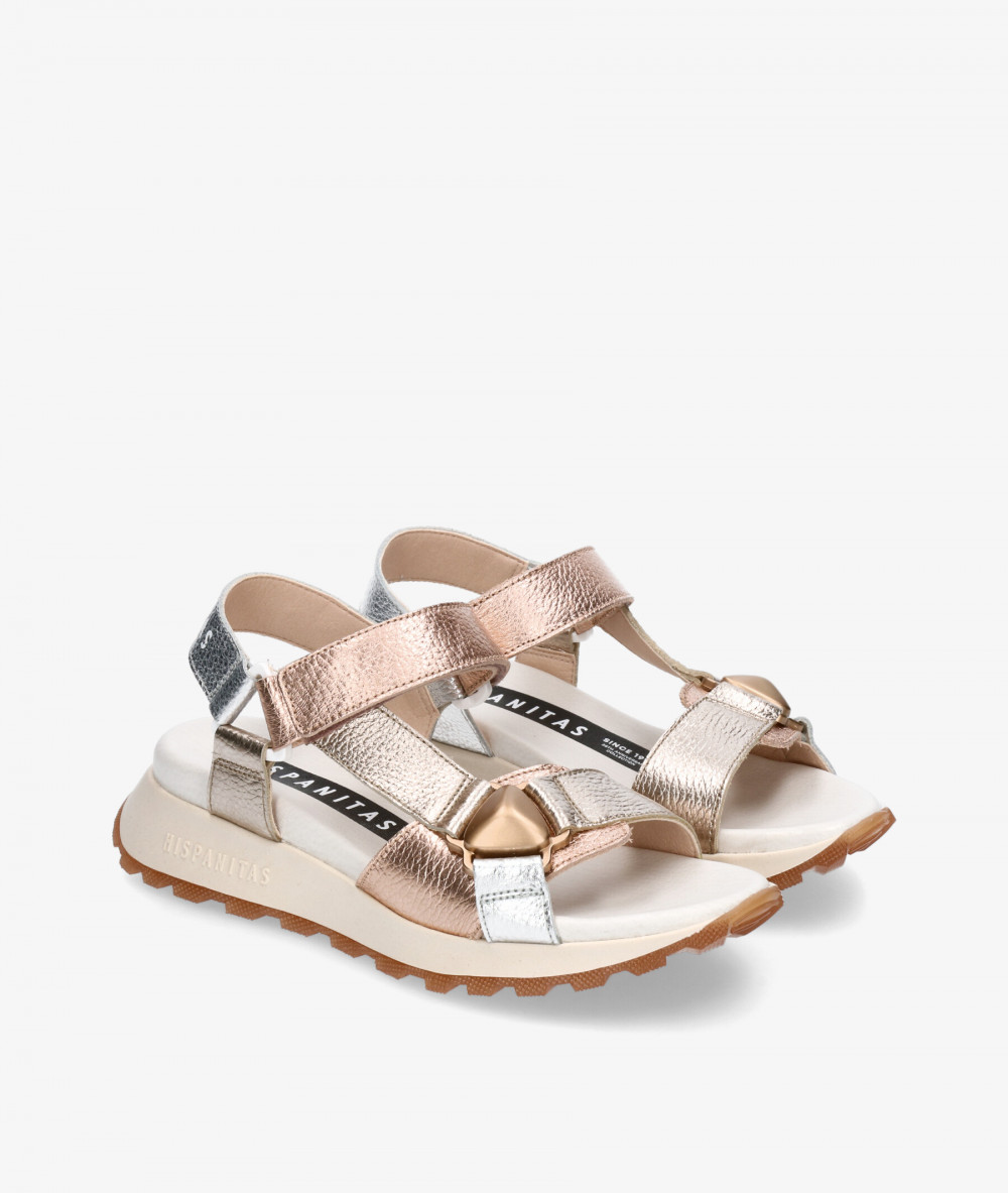 Sandalias Hispanitas  CHV253896 en platino