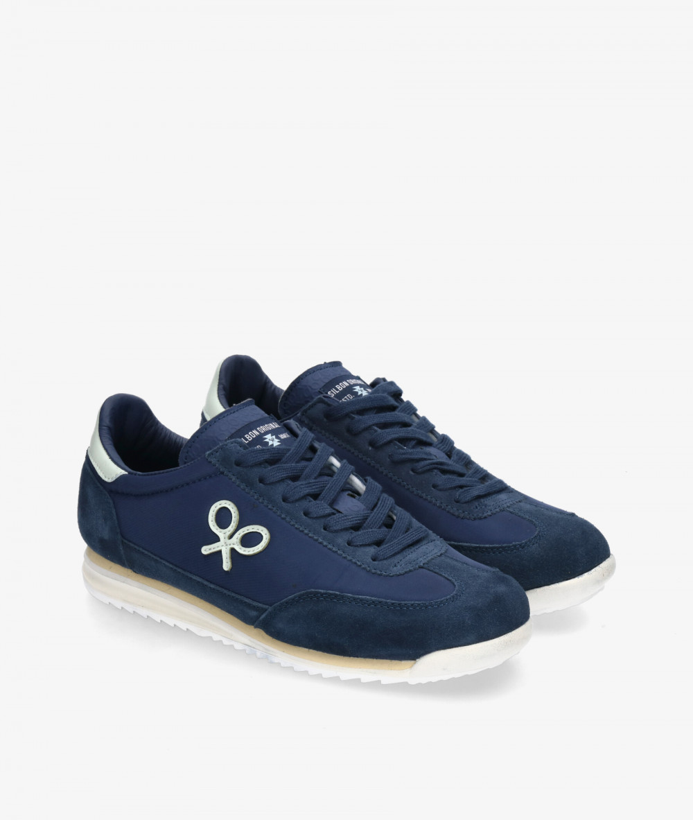 Deportivos Silbon  VINTAGE en azul marino Deportivos Silbon  VINTAGE en azul marino