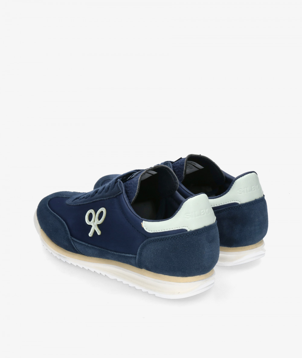 Deportivos Silbon  VINTAGE en azul marino Deportivos Silbon  VINTAGE en azul marino