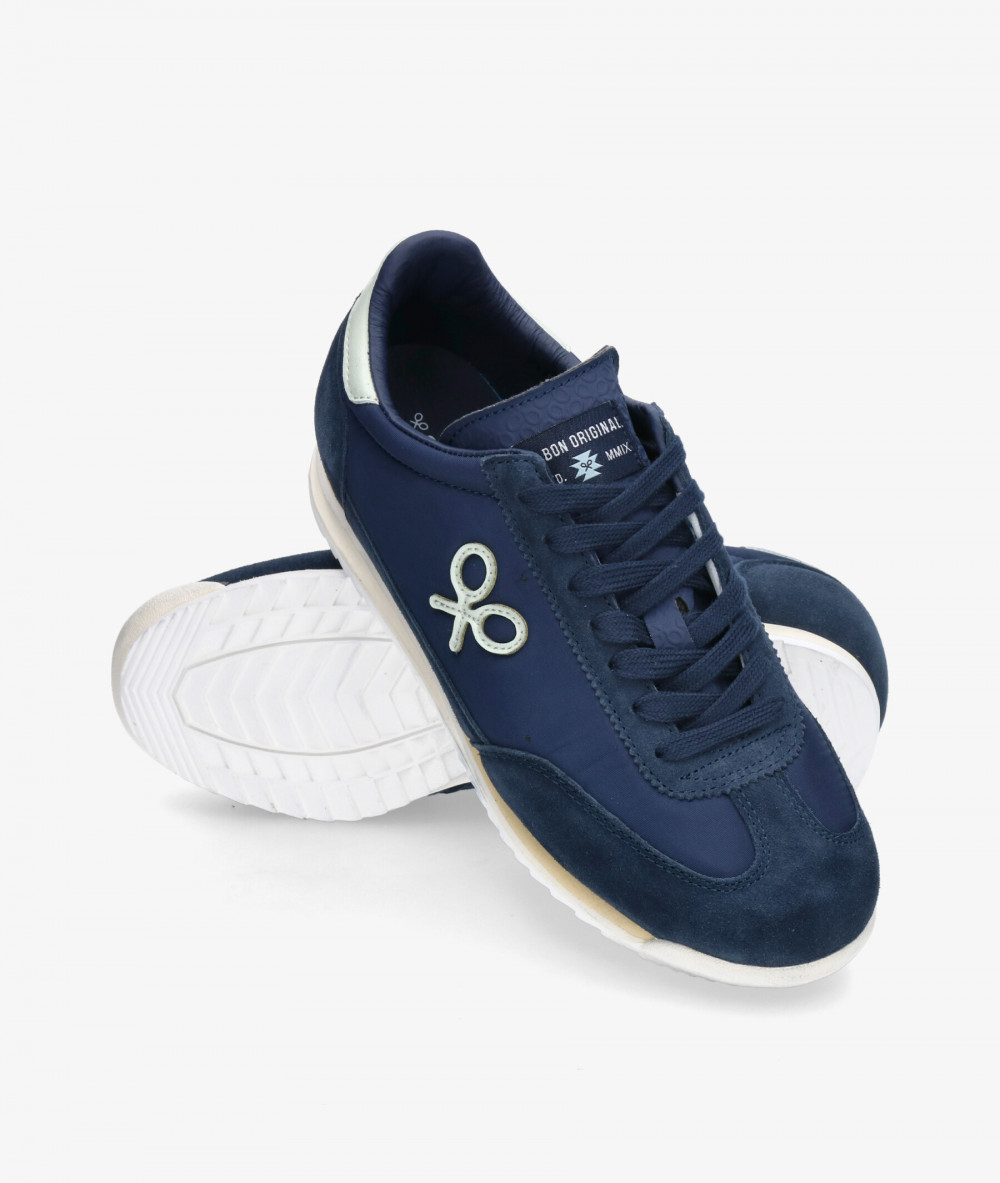 Deportivos Silbon  VINTAGE en azul marino Deportivos Silbon  VINTAGE en azul marino