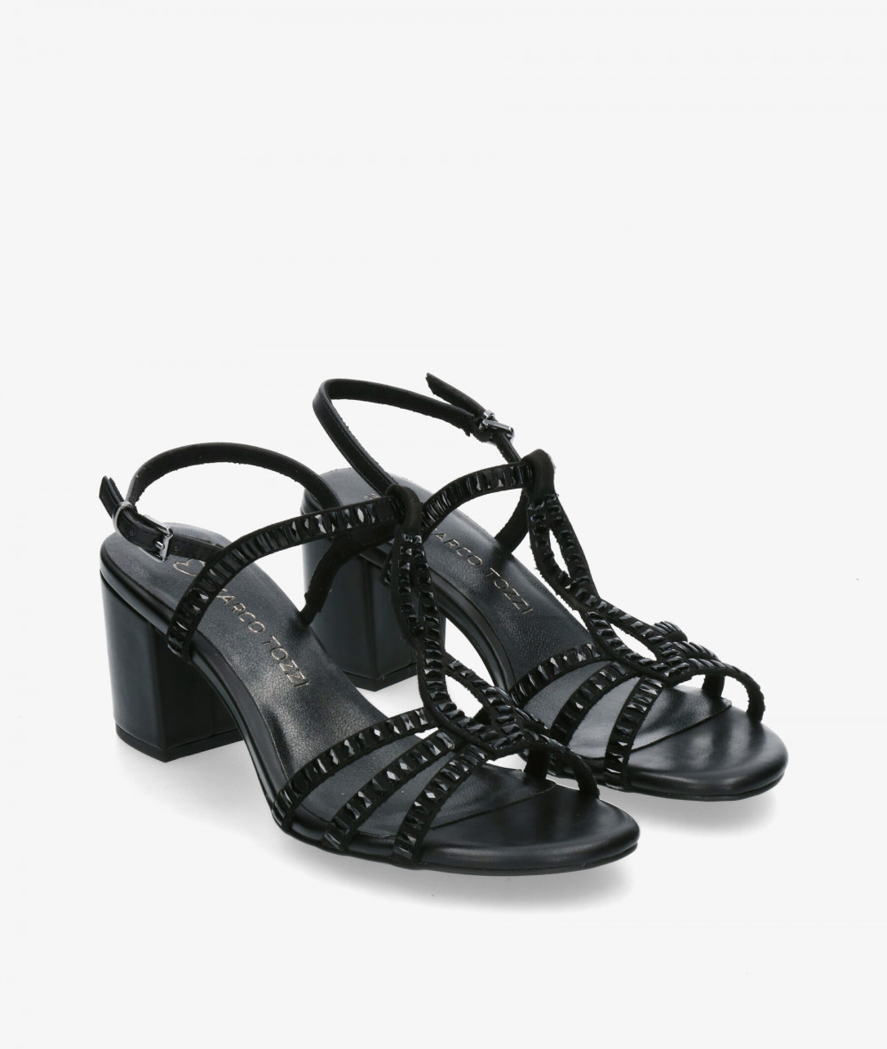 Sandalias MARCO TOZZI  2/28315/24 en negro Sandalias MARCO TOZZI  2/28315/24 en negro