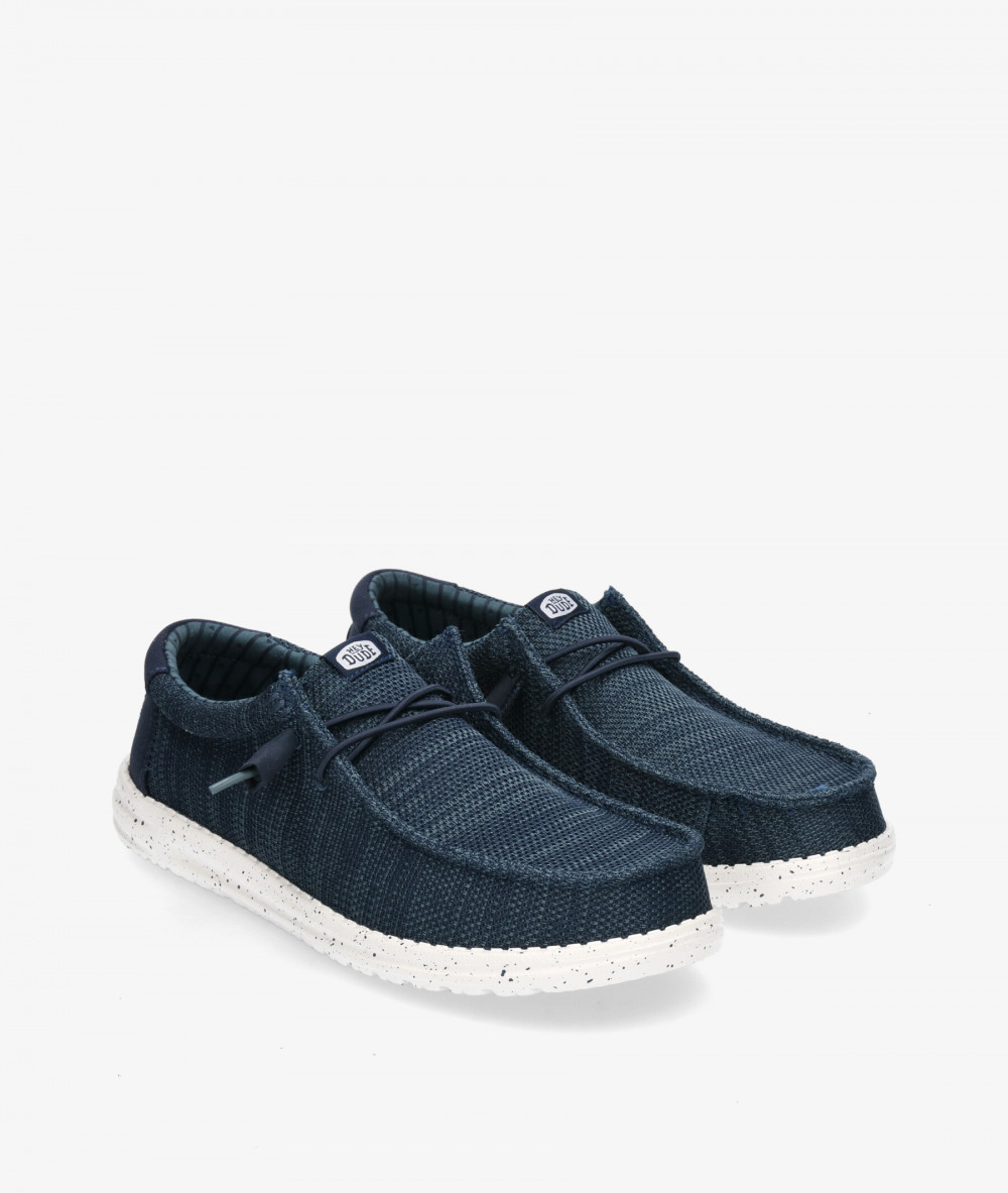 Zapatos casual Dude WALLY STRETCH SOX en azul marino Zapatos casual Dude WALLY STRETCH SOX en azul marino