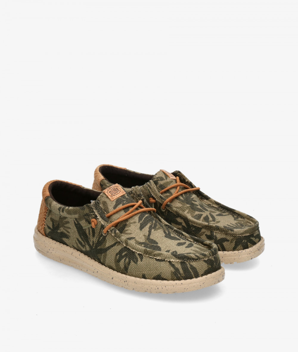 Zapatos casual Dude WALLY PALM JUTE en caki Zapatos casual Dude WALLY PALM JUTE en caki