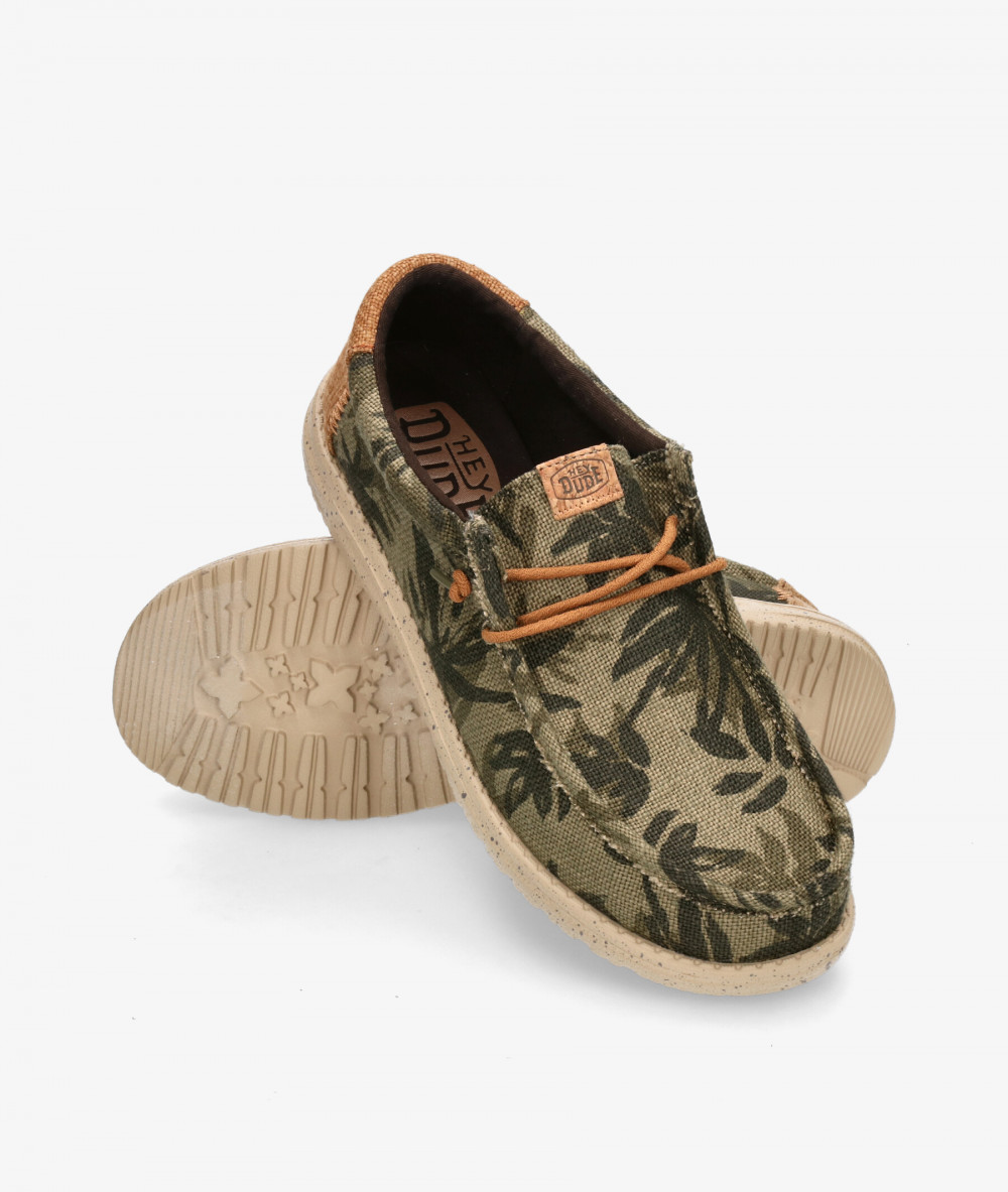 Zapatos casual Dude WALLY PALM JUTE en caki Zapatos casual Dude WALLY PALM JUTE en caki