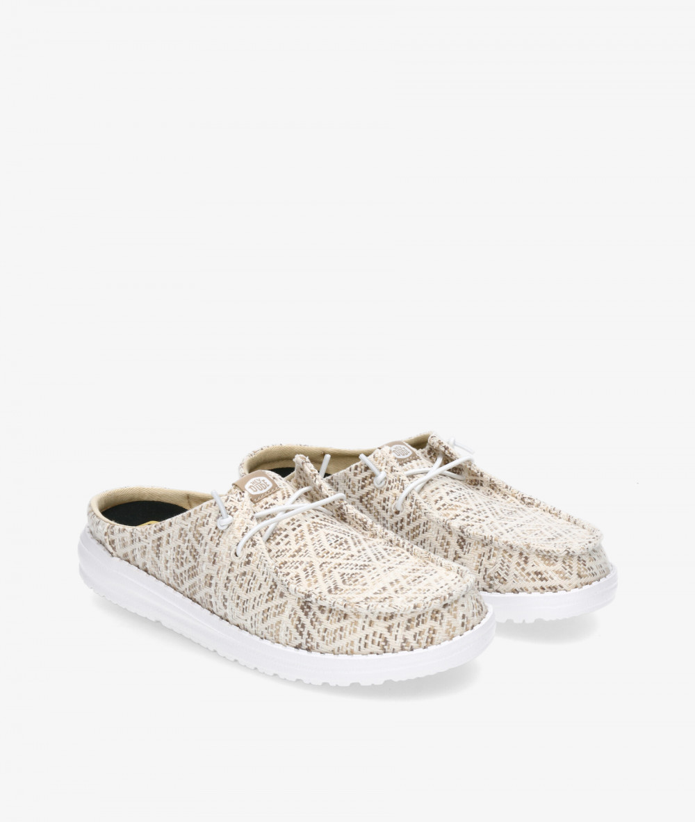 Zuecos Dude WENDY SLIP SURF BAJA en beige Zuecos Dude WENDY SLIP SURF BAJA en beige
