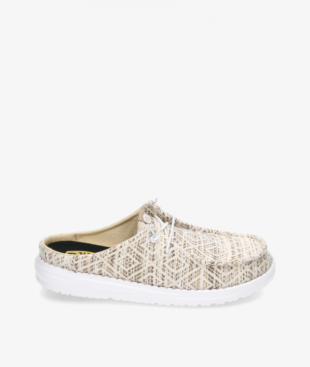 Zuecos Dude WENDY SLIP SURF BAJA en beige Zuecos Dude WENDY SLIP SURF BAJA en beige